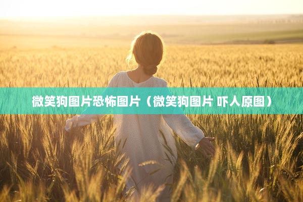 微笑狗图片恐怖图片（微笑狗图片 吓人原图）