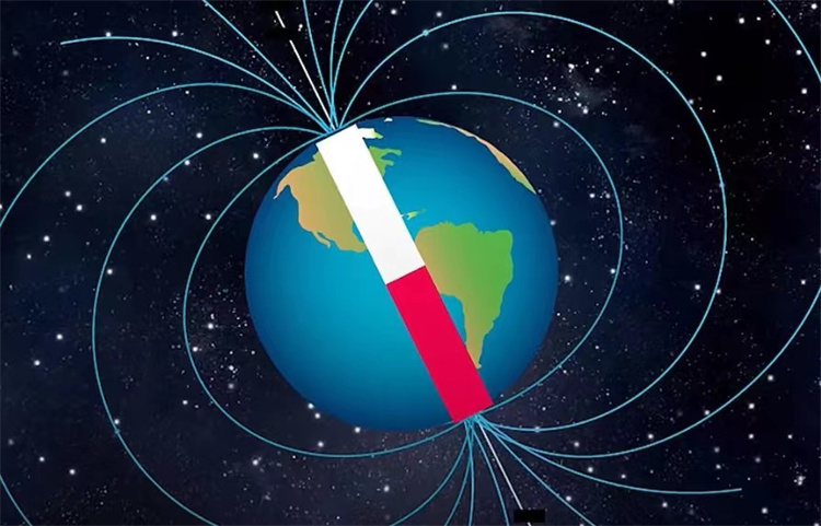 科学家发现地球磁场发生改变 边偏转边消失 地球或将变