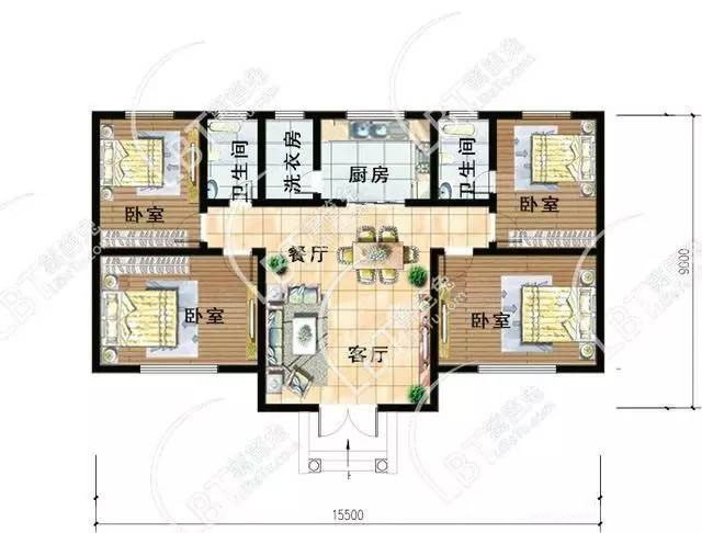 这11个一层农村自建房别墅火爆了朋友圈！我最喜欢户型十！你呢？