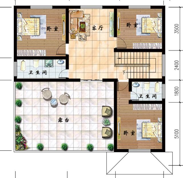 推荐：10套新农村自建房设计图，2018年最新设计