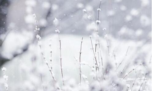 雪景发朋友圈配一句话