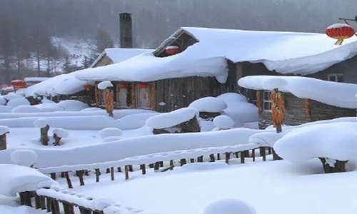 雪景发朋友圈配一句话