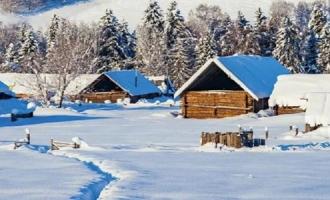 雪景发朋友圈配一句话，一句简短的雪景句子