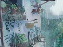 下雨天的句子适合发朋友圈 滴滴答答的雨落下