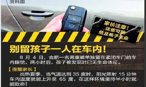 两男孩车内窒息家属要求车主担责