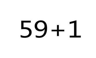 59+1=？是什么梗 女生问59+1是什么意思这么回答尽显高情商！